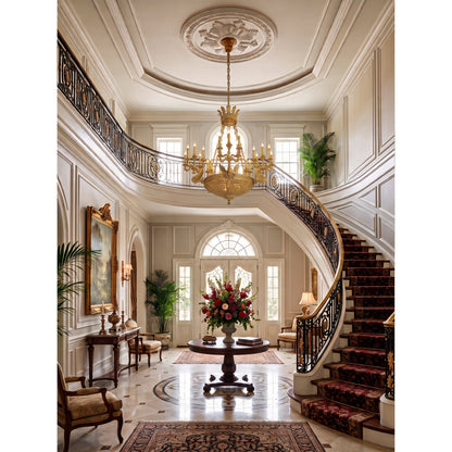 Céline Brass Chandelier