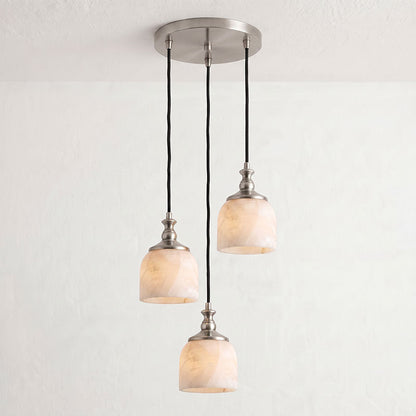 Chart Alabaster Cluster Chandelier