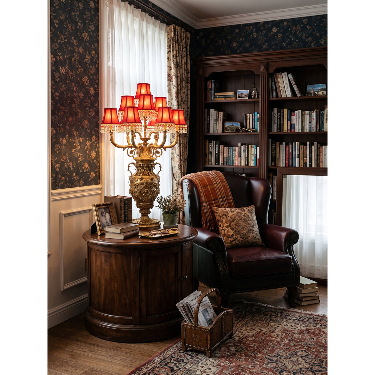 Chloe Fringe Table Lamp
