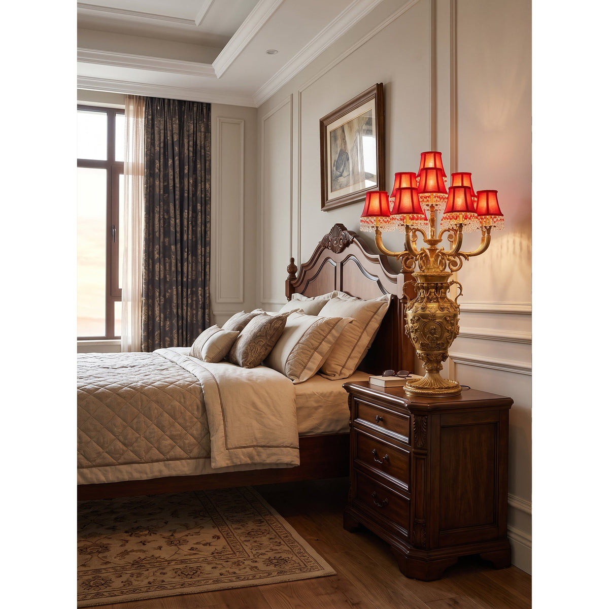 Chloe Fringe Table Lamp