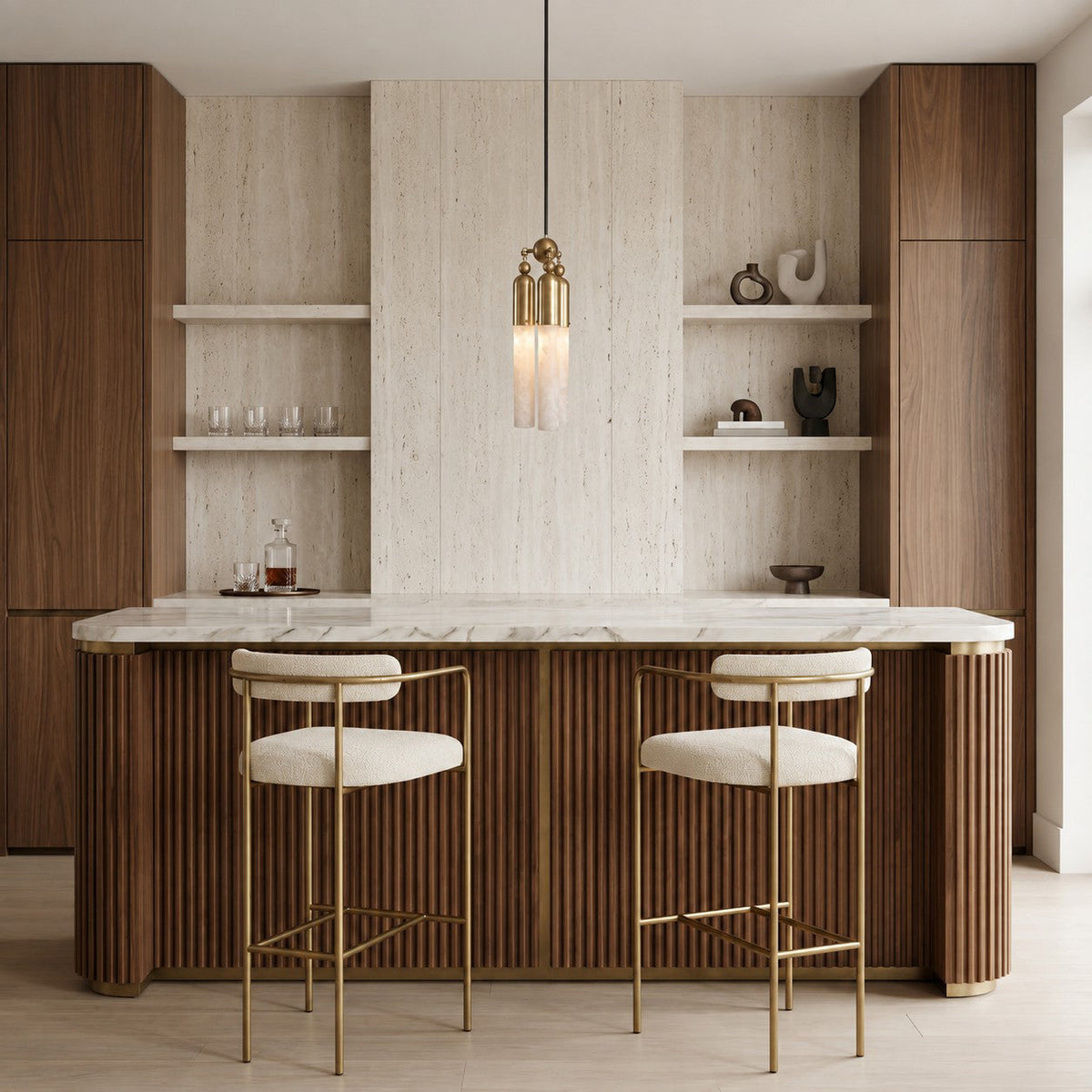 Chrishell Alabaster Pendant Lamp