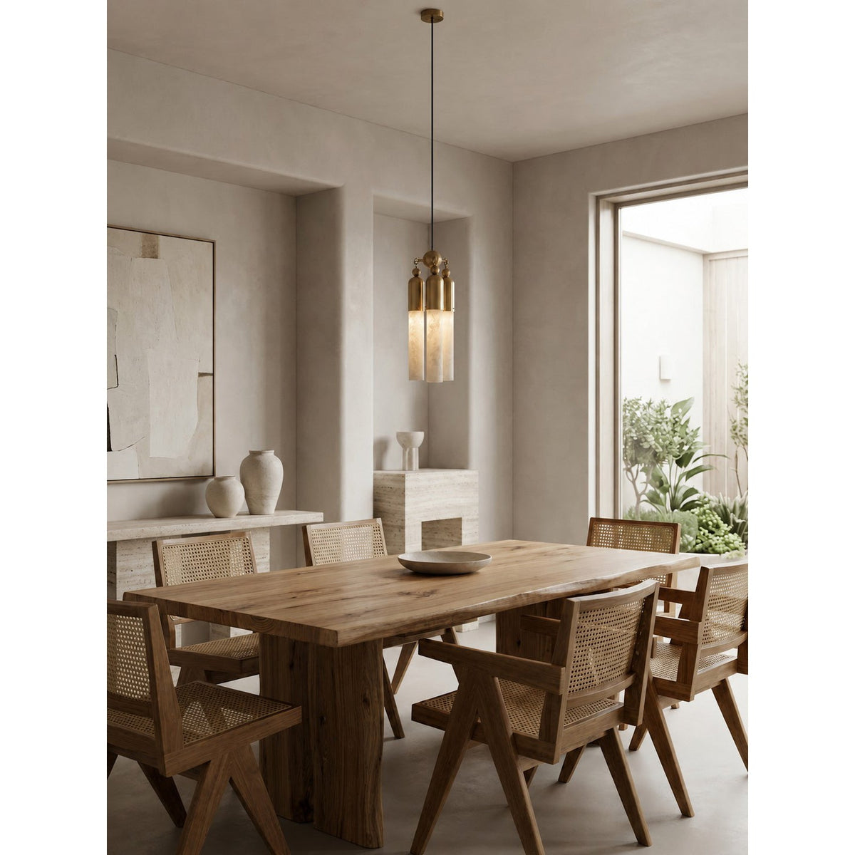 Chrishell Alabaster Pendant Lamp