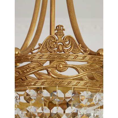 Cliveden Tulip Basket Chandelier