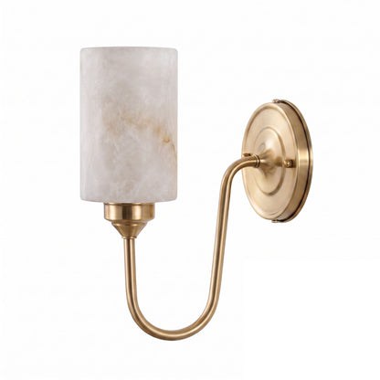 Clyde Alabaster Wall Sconce