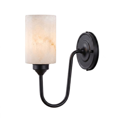 Clyde Alabaster Wall Sconce