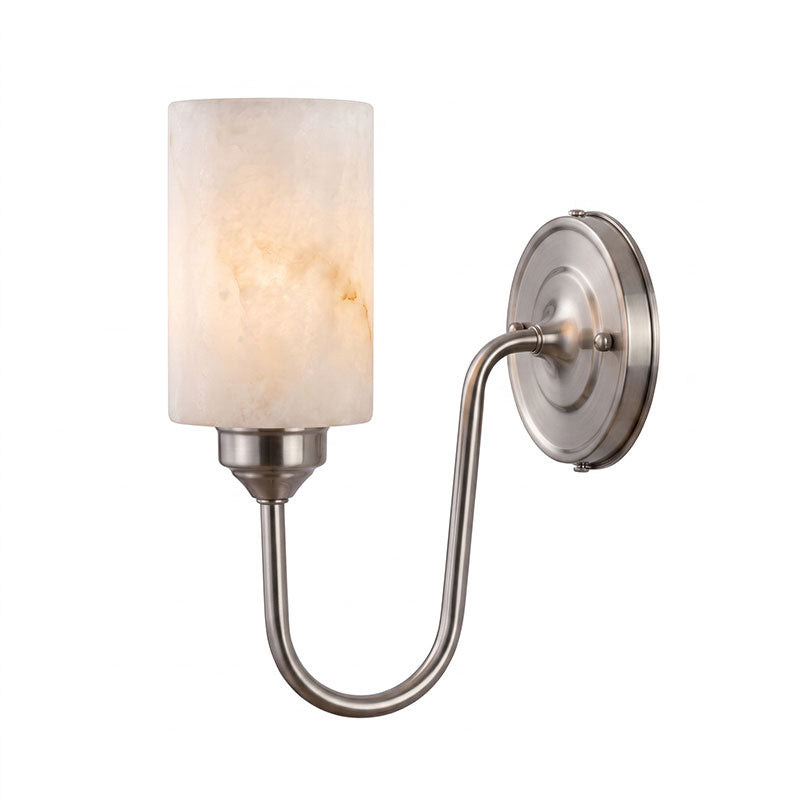 Clyde Alabaster Wall Sconce