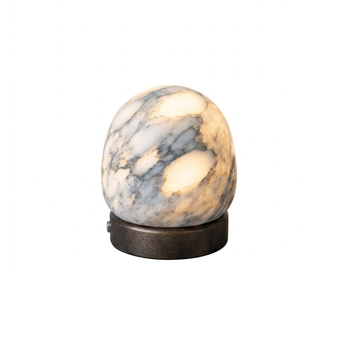 Cosmo Glow Alabaster Table Lamp (Built-in Battery)