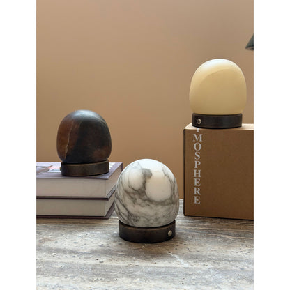 Cosmo Glow Alabaster Table Lamp (Built-in Battery)