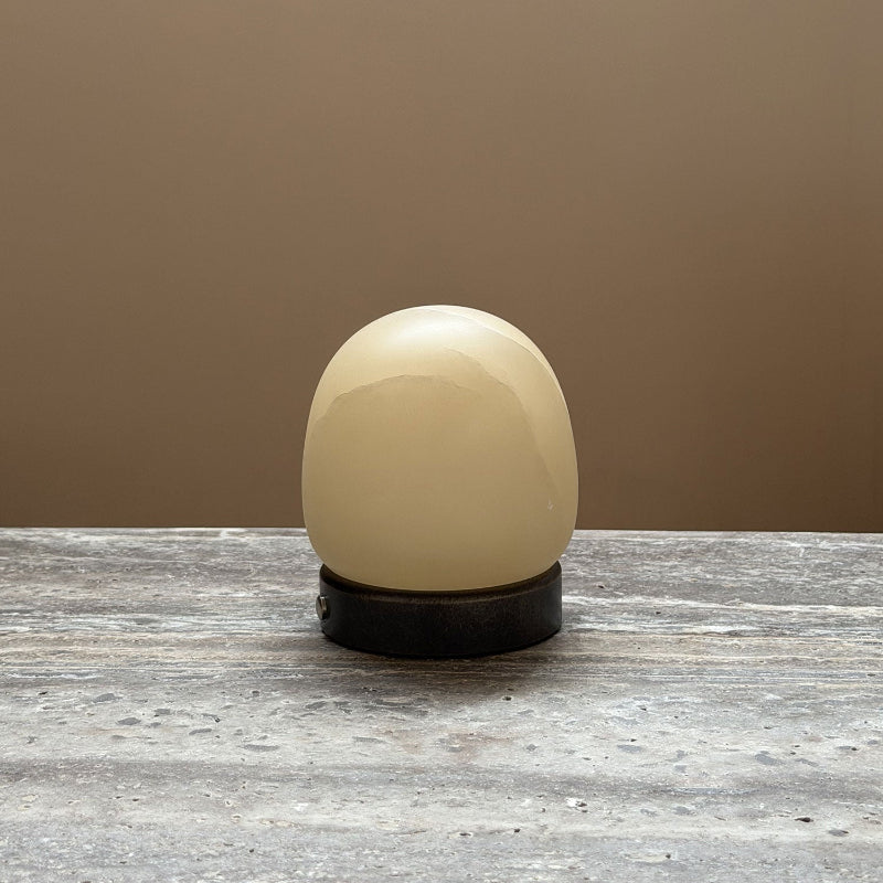 Cosmo Glow Alabaster Table Lamp (Built-in Battery)