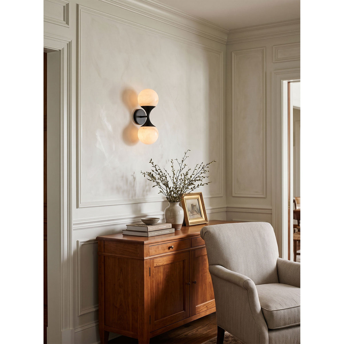 Cristol Alabaster Wall Sconce