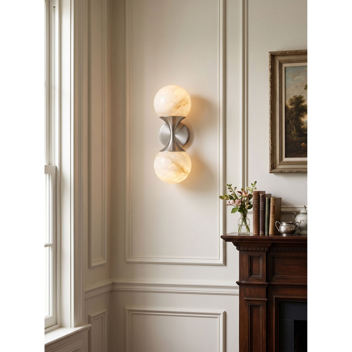 Cristol Alabaster Wall Sconce