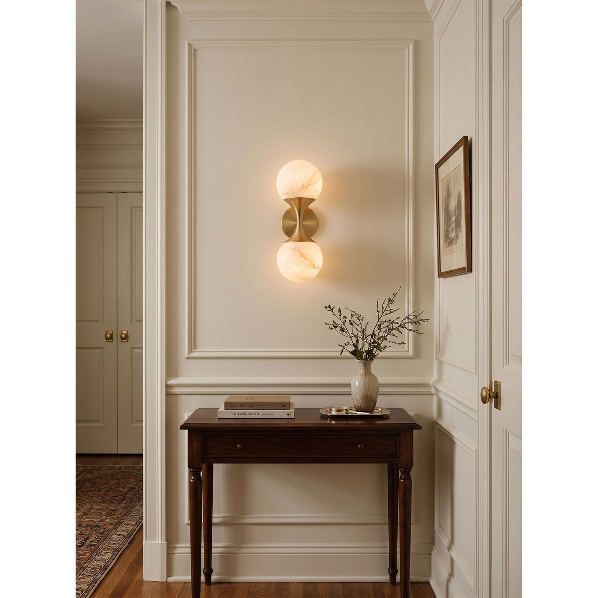 Cristol Alabaster Wall Sconce