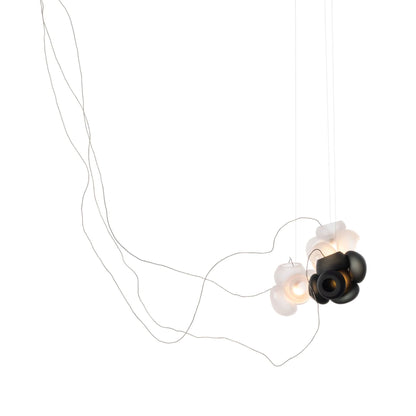 Cumulus Sculptural Glass Cluster Chandelier