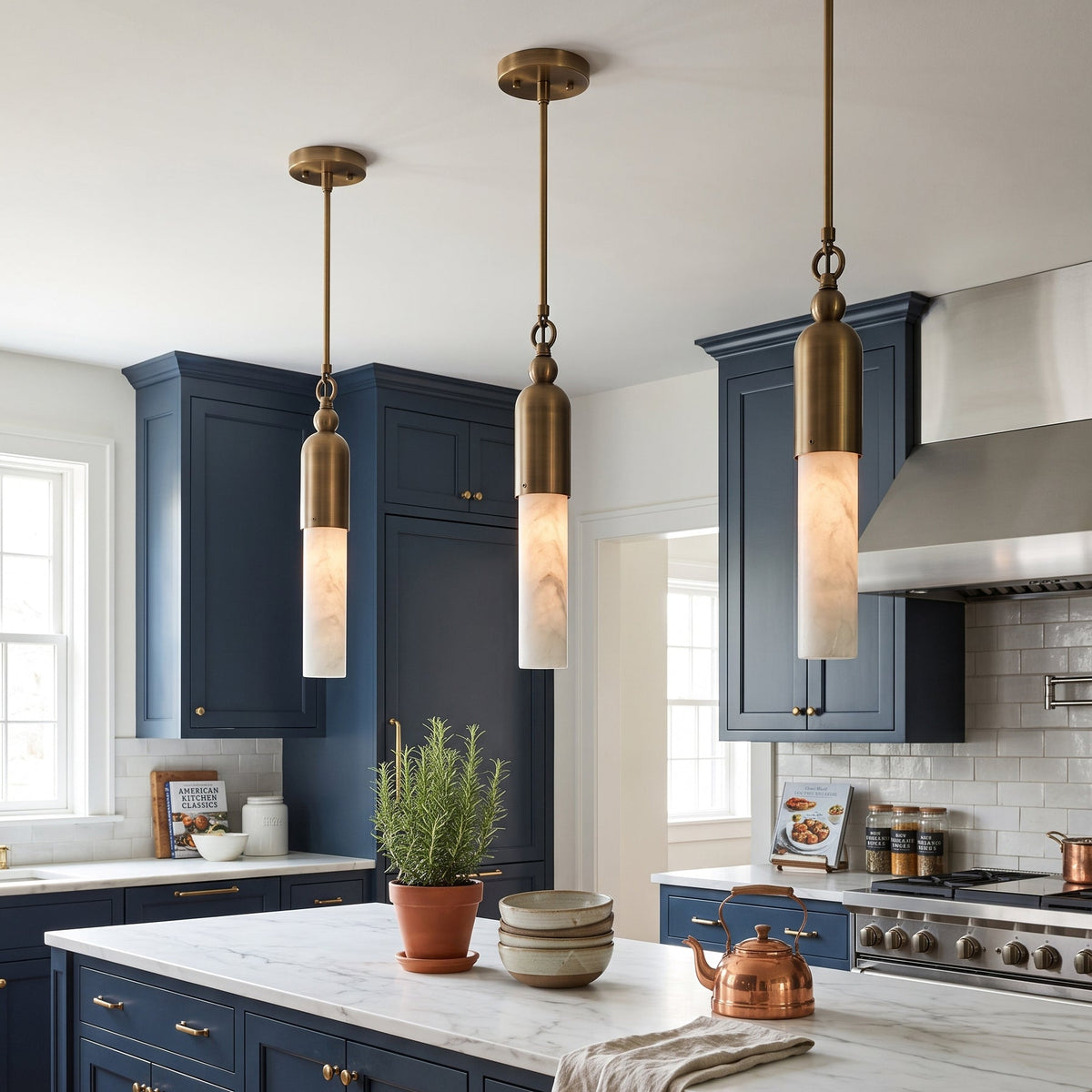 Darby Alabaster Pendant Lamp