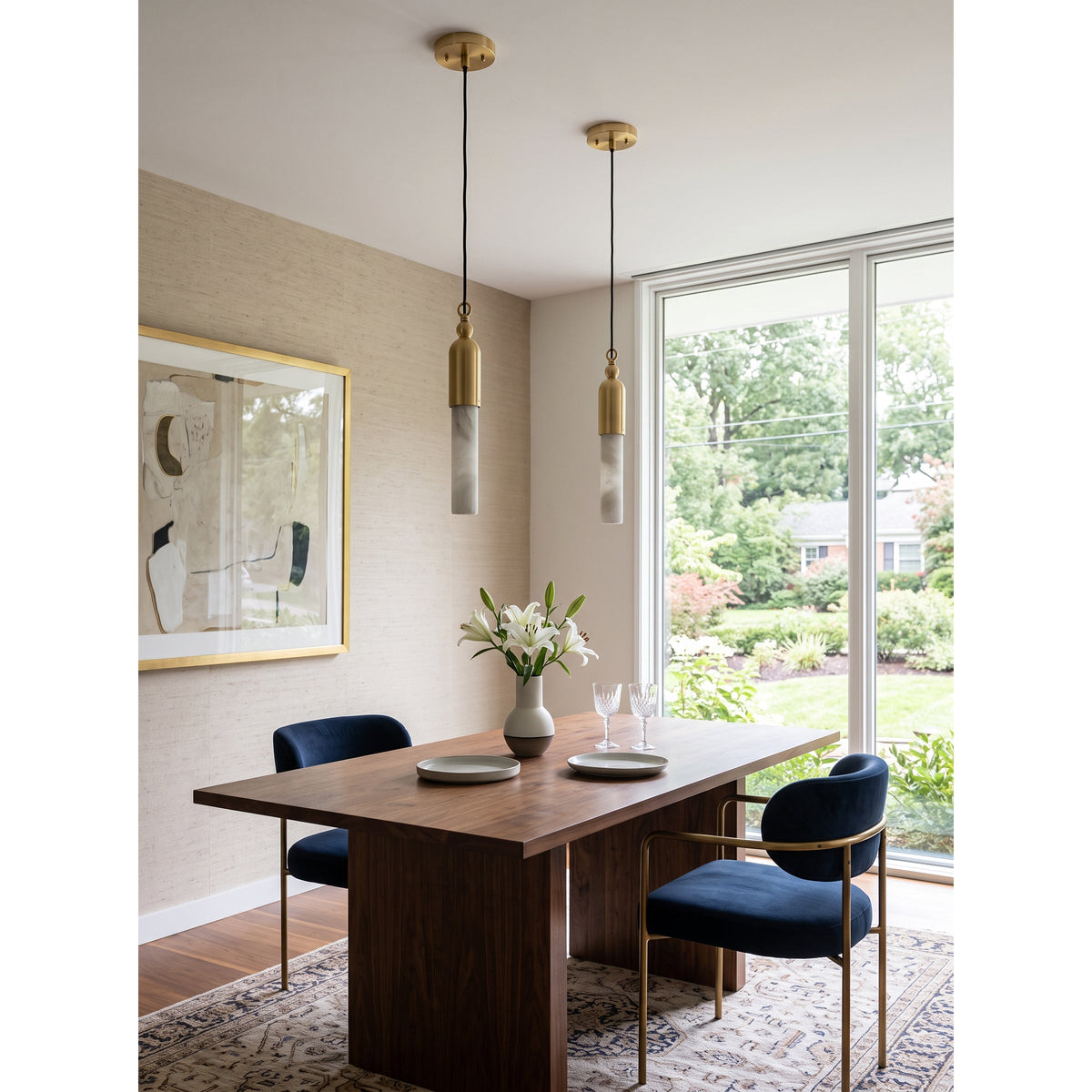 Darby Alabaster Pendant Lamp