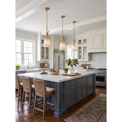 Deering Alabaster Pendant Lamp