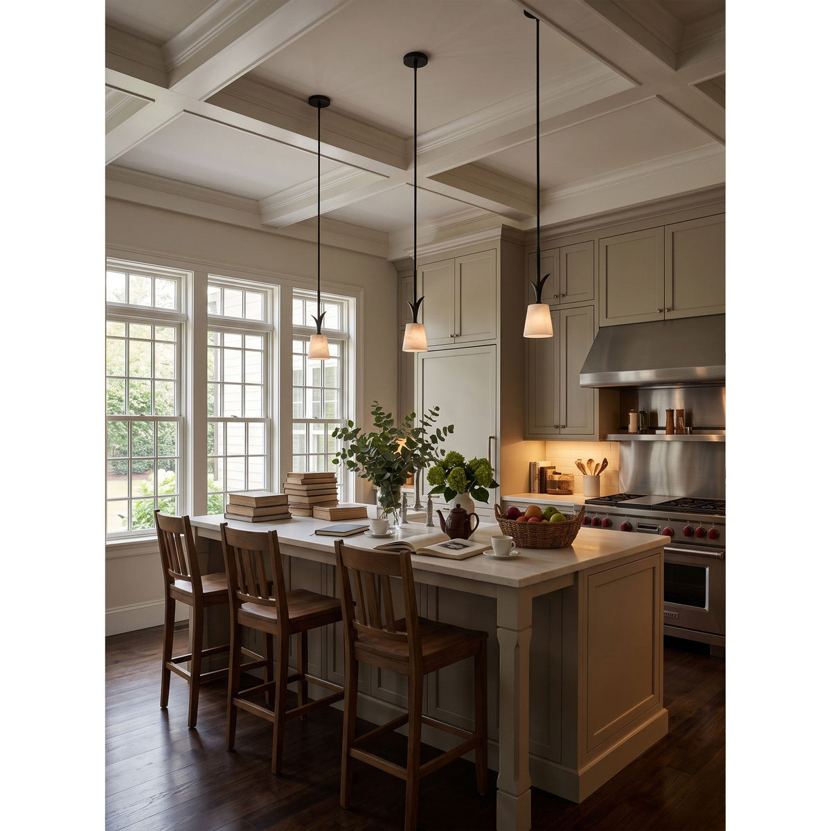 Deering Alabaster Pendant Lamp