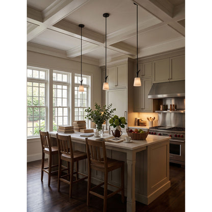 Deering Alabaster Pendant Lamp