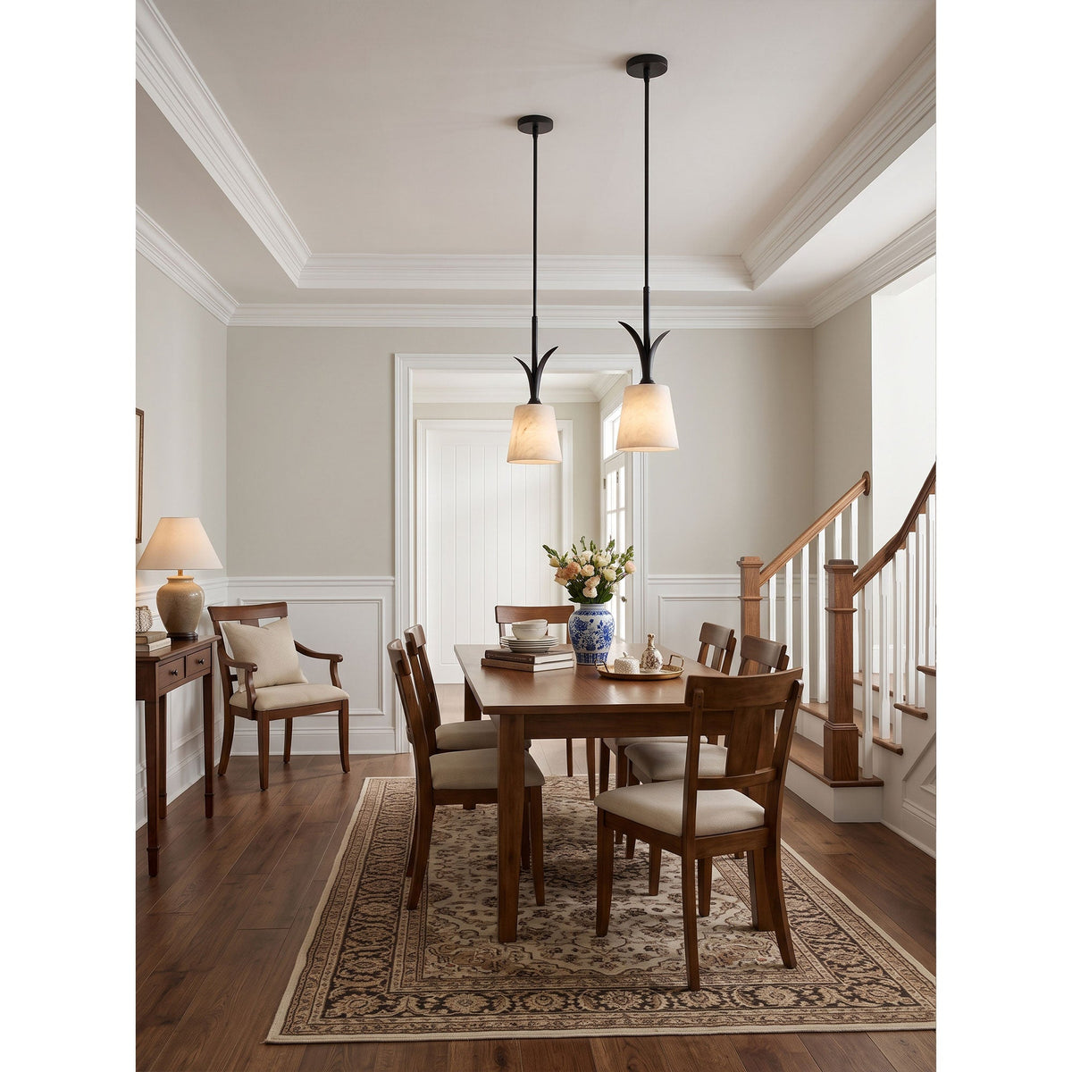 Deering Alabaster Pendant Lamp