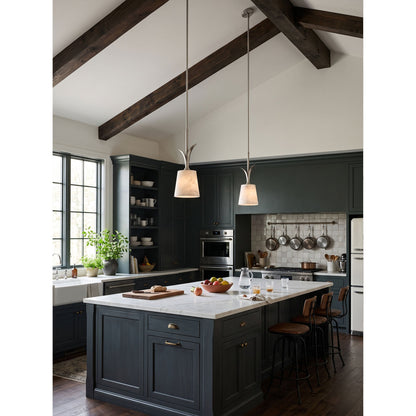 Deering Alabaster Pendant Lamp