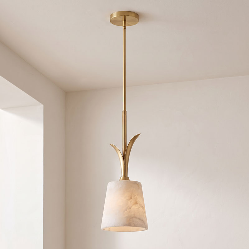 Deering Alabaster Pendant Lamp