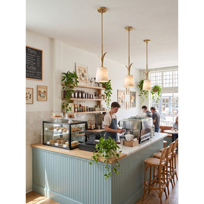 Deering Alabaster Pendant Lamp