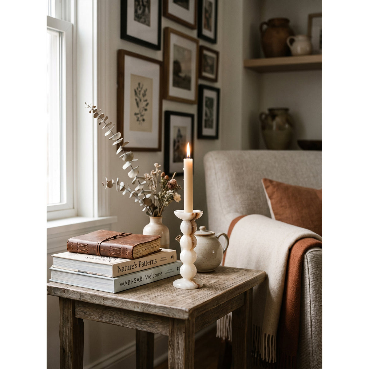 Delia Onyx Candlestick