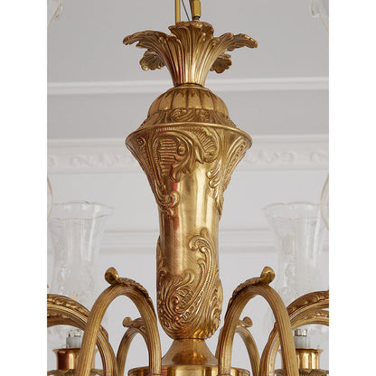 Delray Palm Chandelier