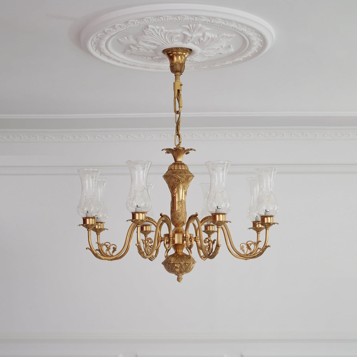 Delray Palm Chandelier