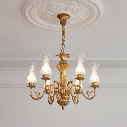 Delray Palm Chandelier