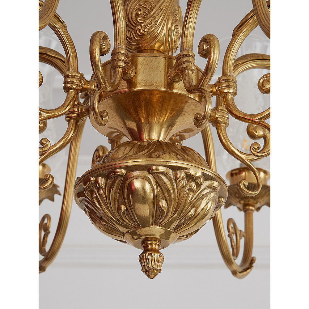 Delray Palm Chandelier