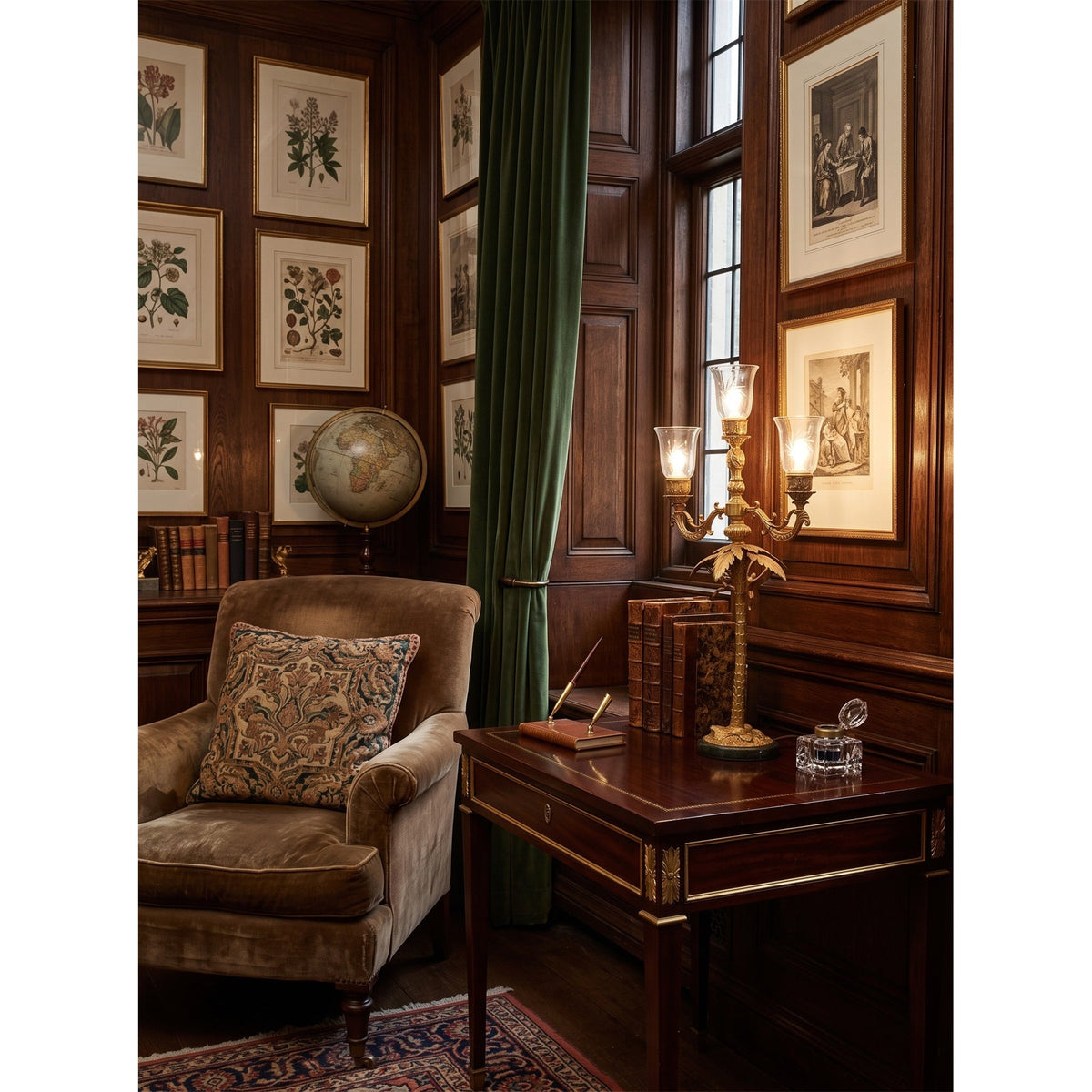 Delray Palm Table Lamp