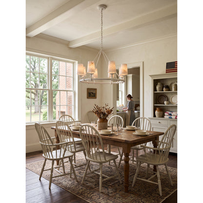 Devon Round Alabaster Chandelier