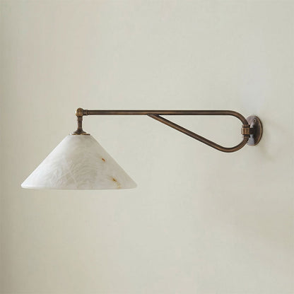 Dionis Alabaster Wall Sconce