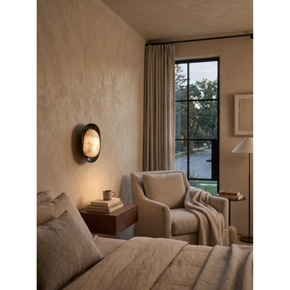 Dormus Alabaster Wall Sconce