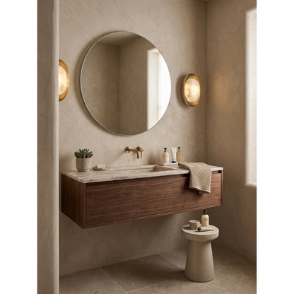 Dormus Alabaster Wall Sconce