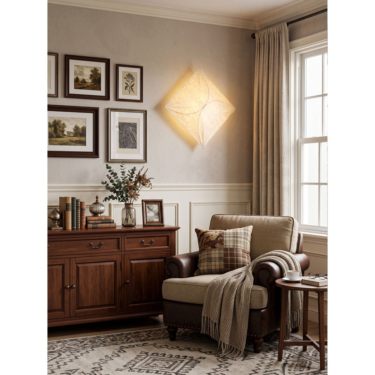DuPont Paper Wall Sconce