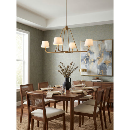 Dudley Brass Chandelier