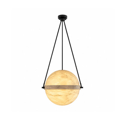 Ecliptane Orbital Alabaster Pendant Lamp