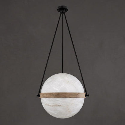 Ecliptane Orbital Alabaster Pendant Lamp
