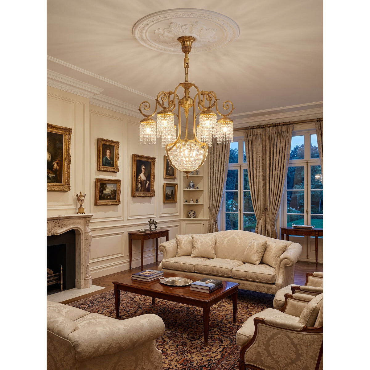 Eleanor Crystal Chandelier