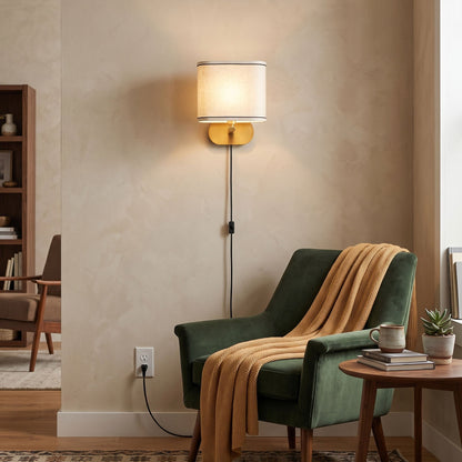 Ellara Plug-in Wall Sconce