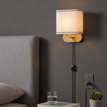 Ellara Plug-in Wall Sconce