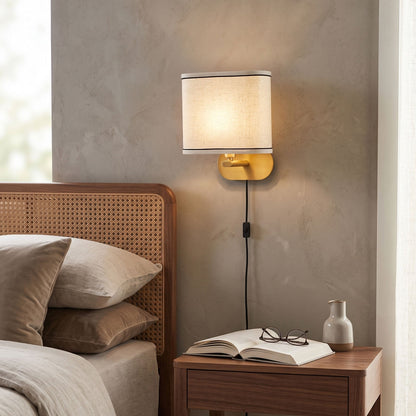 Ellara Plug-in Wall Sconce