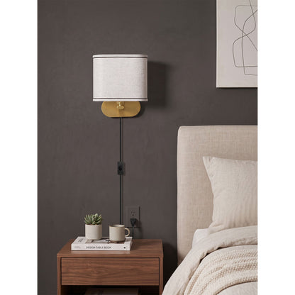 Ellara Plug-in Wall Sconce