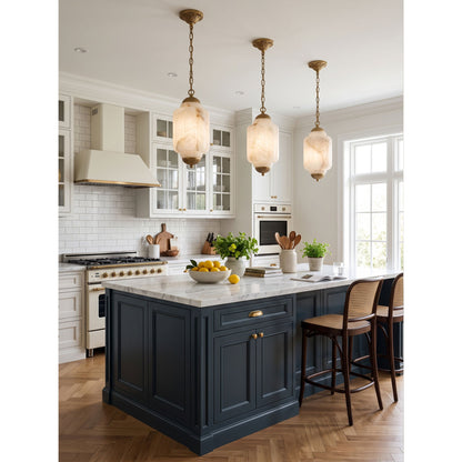 Eloise Scallop Alabaster Pendant Lamp