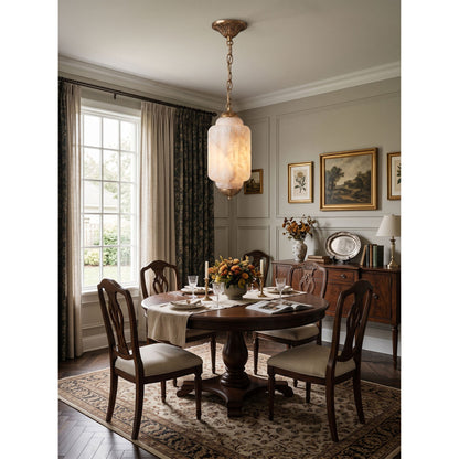 Eloise Scallop Alabaster Pendant Lamp