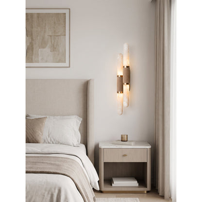 Elthara Alabaster Wall Sconce