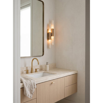Elthara Alabaster Wall Sconce