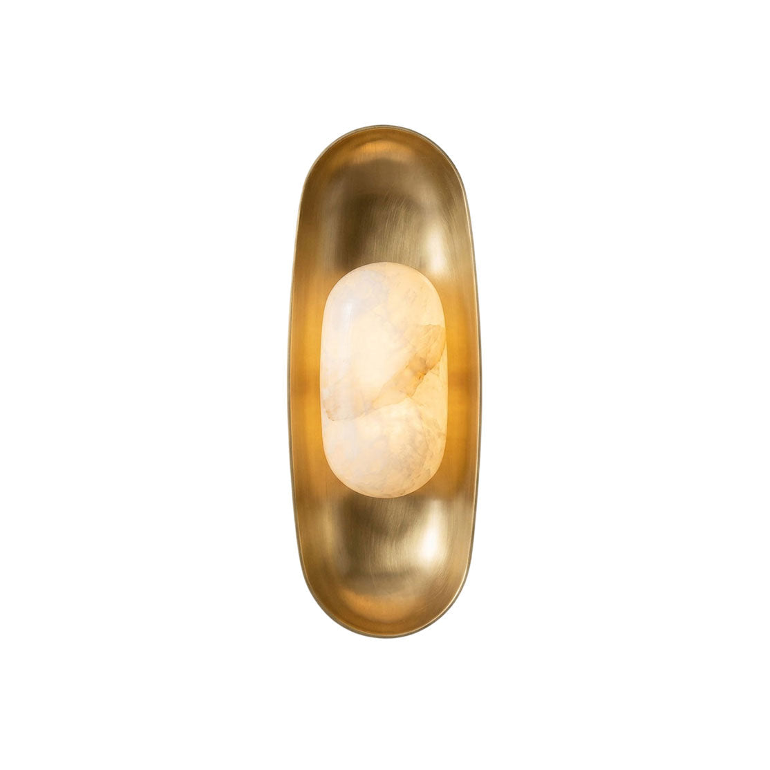 Esculpa Alabaster Wall Sconce